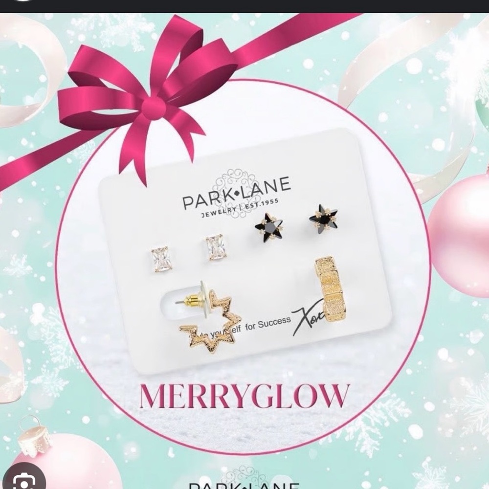 Park Lane Bundle Leopard Spottie & MerryGlow Earrings Set - Picture 4 of 5